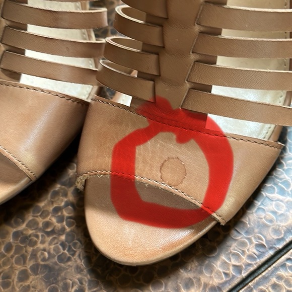 VINCE CAMUTO HEELED SANDALS SIZE 8 - Picture 3 of 10